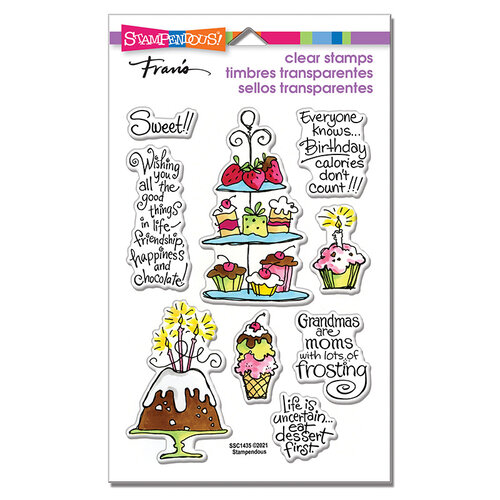 Stampendous - Clear Photopolymer Stamps - Sweets