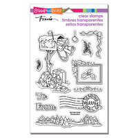 Stampendous - Christmas - Clear Photopolymer Stamps - Mailbox Rustic