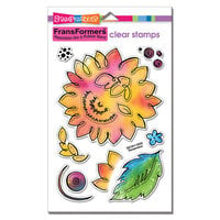 Stampendous - FransFormers Collection - Clear Photopolymer Stamps - Sunflower