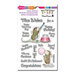 Stampendous - Clear Photopolymer Stamps - Painted Wishes