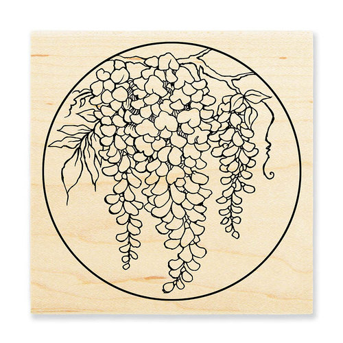Stampendous - Wood Mounted Stamps - Wisteria Circle