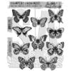 Stampers Anonymous - Tim Holtz - Cling Mounted Rubber Stamp Set - Flutter