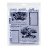 Stampers Anonymous - Christmas - Tim Holtz - Cling Mounted Rubber Stamp Set - Scenic Holiday