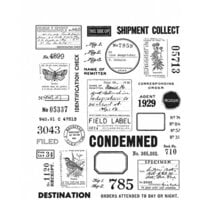 Stampers Anonymous Tim Holtz #21 Mini Layering Stencils Set 3ct