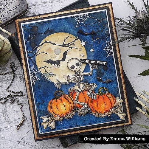 Stampers Anonymous - Tim Holtz - Cling Mounted Rubber Stamps - Halloween  Doodles
