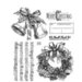 Stampers Anonymous -Tim Holtz - Christmas - Cling Mounted Rubber Stamps - Department Store