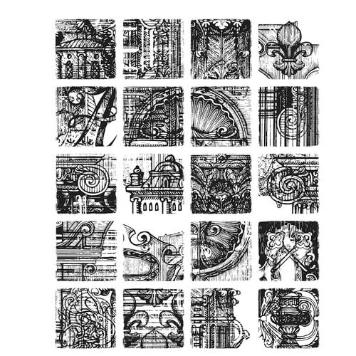 Stampers Anonymous - Tim Holtz - Cling Mounted Rubber Stamps - Creative Blocks