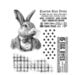 Stampers Anonymous - Tim Holtz - Cling Mounted Rubber Stamp - Mr. Rabbit