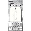 Stampers Anonymous - Tim Holtz - Element Stencils - Mechanical