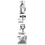 Stampers Anonymous-Tim Holtz Wine stamps