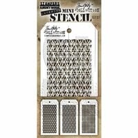 Stampers Anonymous - Tim Holtz - Layering Stencil - Mini Set 27
