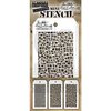 Stampers Anonymous - Tim Holtz - Layering Stencil - Mini Set 28