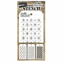 Stampers Anonymous - Tim Holtz - Layering Stencil - Mini Set 31