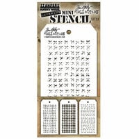 Stampers Anonymous - Tim Holtz - Layering Stencil - Mini Set 33