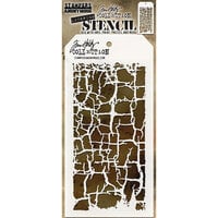 Stampers Anonymous - Tim Holtz - Layering Stencil - Decayed