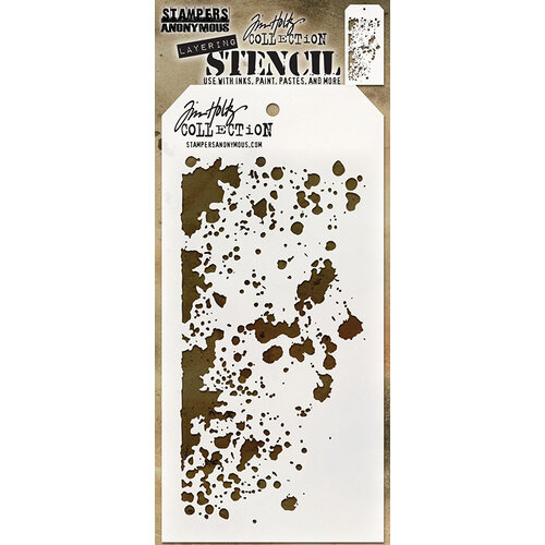Stampers Anonymous - Tim Holtz - Layering Stencil - Grime