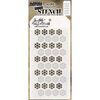 Stampers Anonymous - Christmas - Tim Holtz - Layering Stencil - Shifter Snowflake