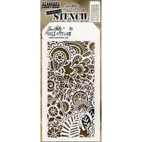 Stampers Anonymous - Tim Holtz - Layering Stencil - Doodle Art 2