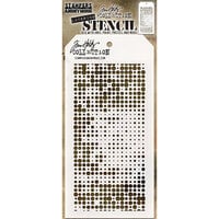 Stampers Anonymous - Tim Holtz - Layering Stencil - Halftone