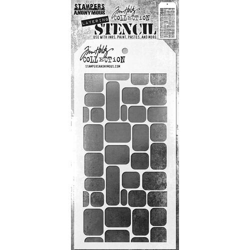 Stampers Anonymous - Tim Holtz - Stencils - Labels