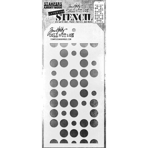 Stampers Anonymous - Tim Holtz - Stencils - Spots