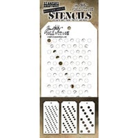Stampers Anonymous - Tim Holtz - Layering Stencil - Shifter Multi Dots