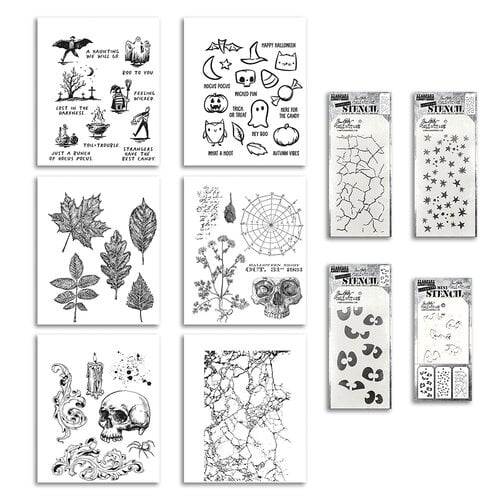 Stampers Anonymous - Tim Holtz - Halloween - Full Release Bundle