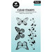 Studio Light - Essentials Collection - Clear Stamps - Butterflies