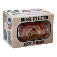 image of Studio Light - Grunge Collection - Clear Stickers - Vintage Roses