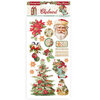 Stamperia - Classic Christmas Collection - Chipboard Embellishments