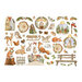 Stamperia - Winter Valley Collection - Ephemera