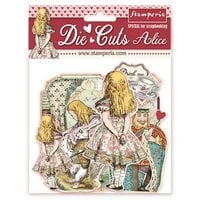 Stamperia - Alice Forever Collection - Embellishments - Assorted Die Cuts - Alice