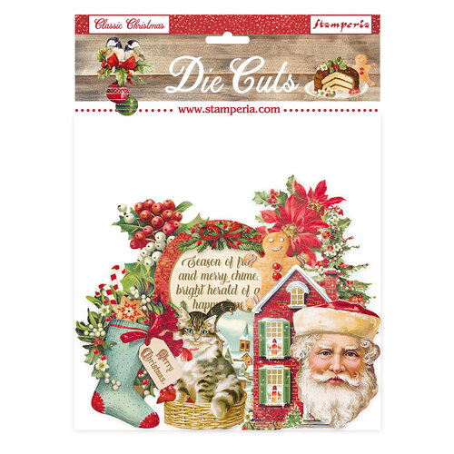 Stamperia - Classic Christmas Collection - Assorted Die Cuts