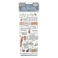 Stamperia - Vintage Library Collection - Rub-On Transfers - Calligraphy