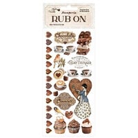 Stamperia - Coffee And Chocolate Collection - Rub-On Transfers - Sweety