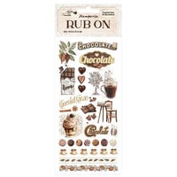 Stamperia - Coffee And Chocolate Collection - Rub-On Transfers - Elements