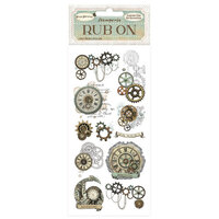 Stamperia - Voyages Fantastiques Collection - Rub-On Transfers - Gears