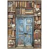 Stamperia - Vintage Library Collection - A4 Rice Paper - Door