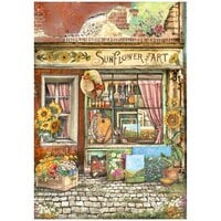 Stamperia - Sunflower Art Collection - A4 Rice Paper - Shop