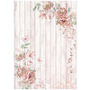 Stamperia - Roseland Collection - A4 Rice Paper - Corners With Roses