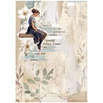 Stamperia - Secret Diary Collection - A4 Rice Paper - Lady