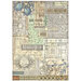 Stamperia - Art of Travelling Collection - A4 Rice Paper - 6 Pack