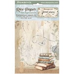 Stamperia - Secret Diary Collection - A6 Rice Paper - Backgrounds - 8 Pack