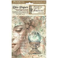 Stamperia - Fortune Collection - A6 Rice Paper - 8 Pack