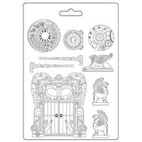 Stamperia - Magic Forest Collection - Moulds - Door and Elements