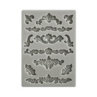 Stamperia - Sunflower Art Collection - Silicon Mould - Corners and Embellishments