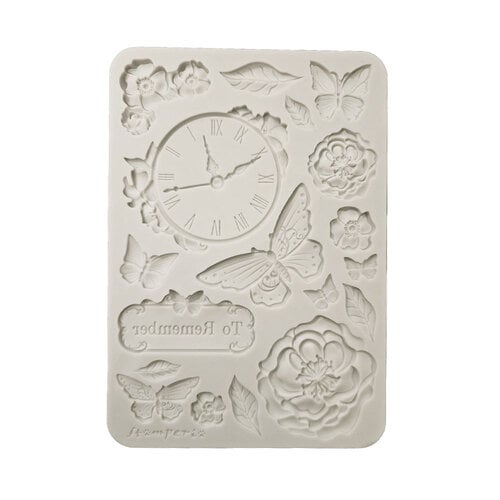 Stamperia - Quiet Days Collection - Moulds - Clock