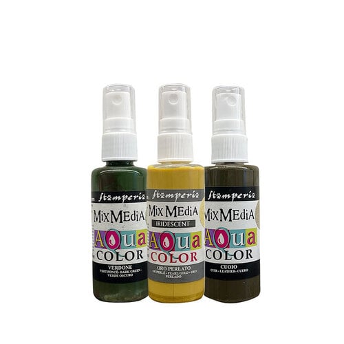 Stamperia - Whispering Woods Collection - Aquacolor - 3 Pack
