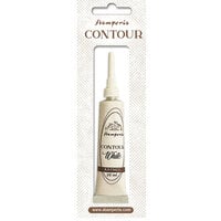 Stamperia - Create Happiness Christmas Plus Collection - Contour Liner - White - 20 Ml