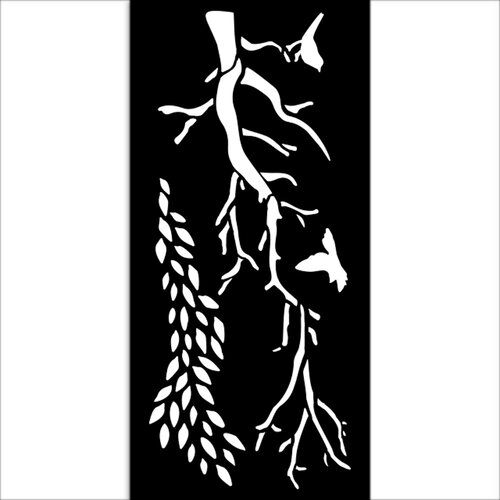 Stamperia - Dewdrops Collection - Stencils - Branches